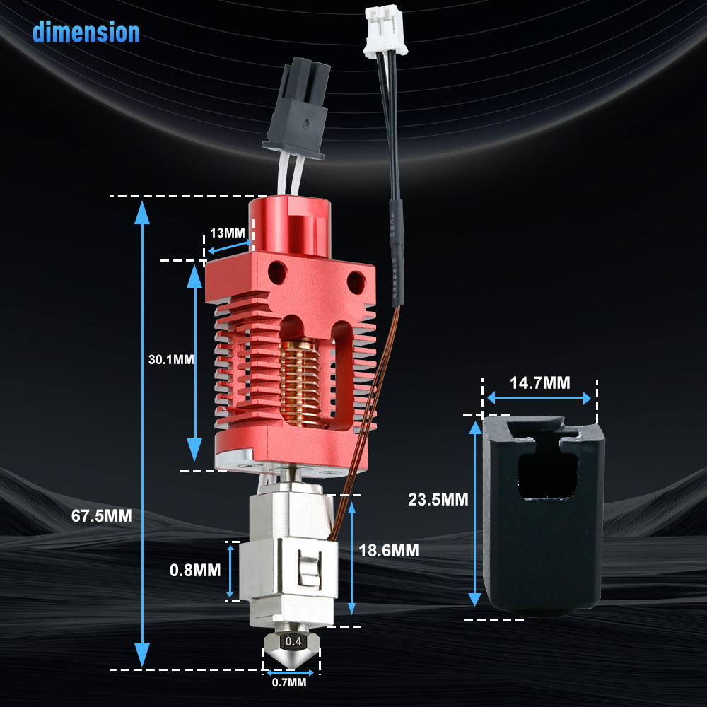 Zestaw Hotend do Creality Ende – Creality Printer Ender 3 recenzja i cena